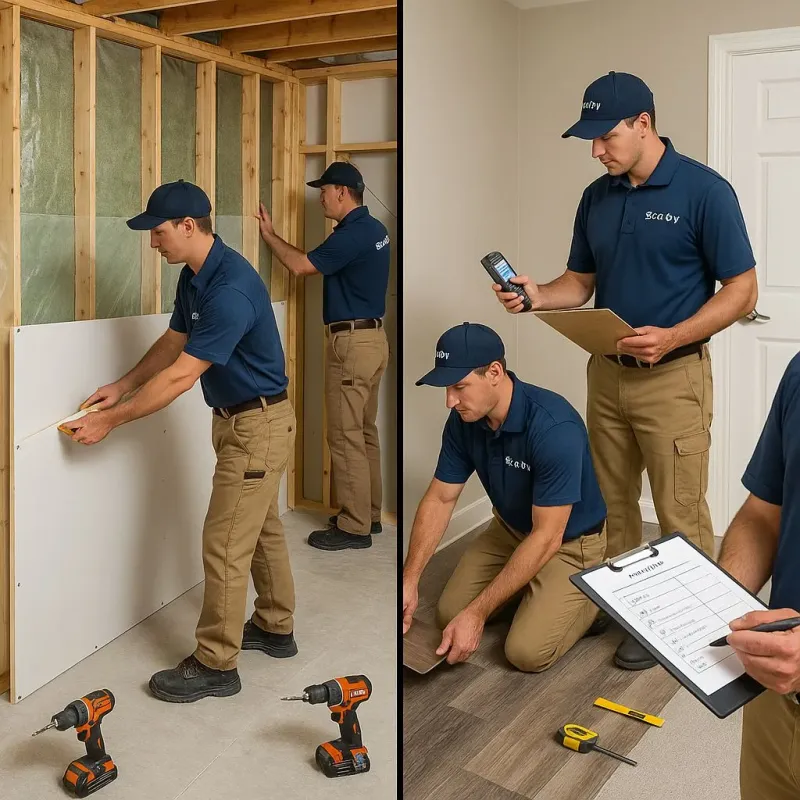 Repairs and Reconstruction process in Madison County, ID
